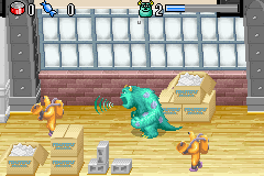 Monsters Inc screenshot 5 for GameBoy Advance